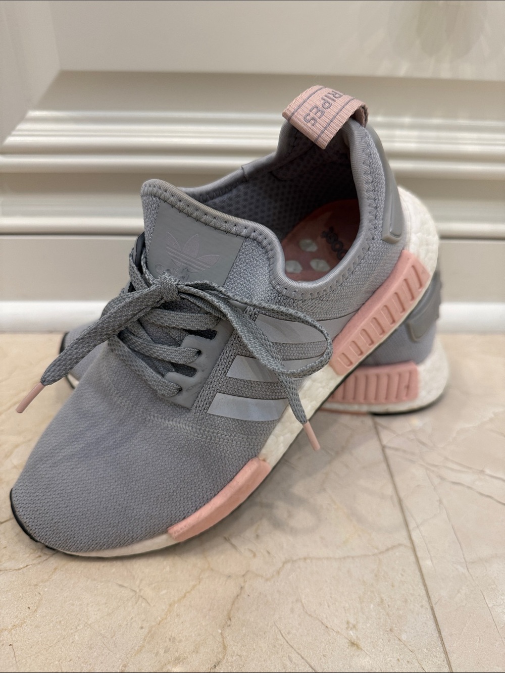 adidas NMD_R1 Women’s Sneakers Gray and Pink